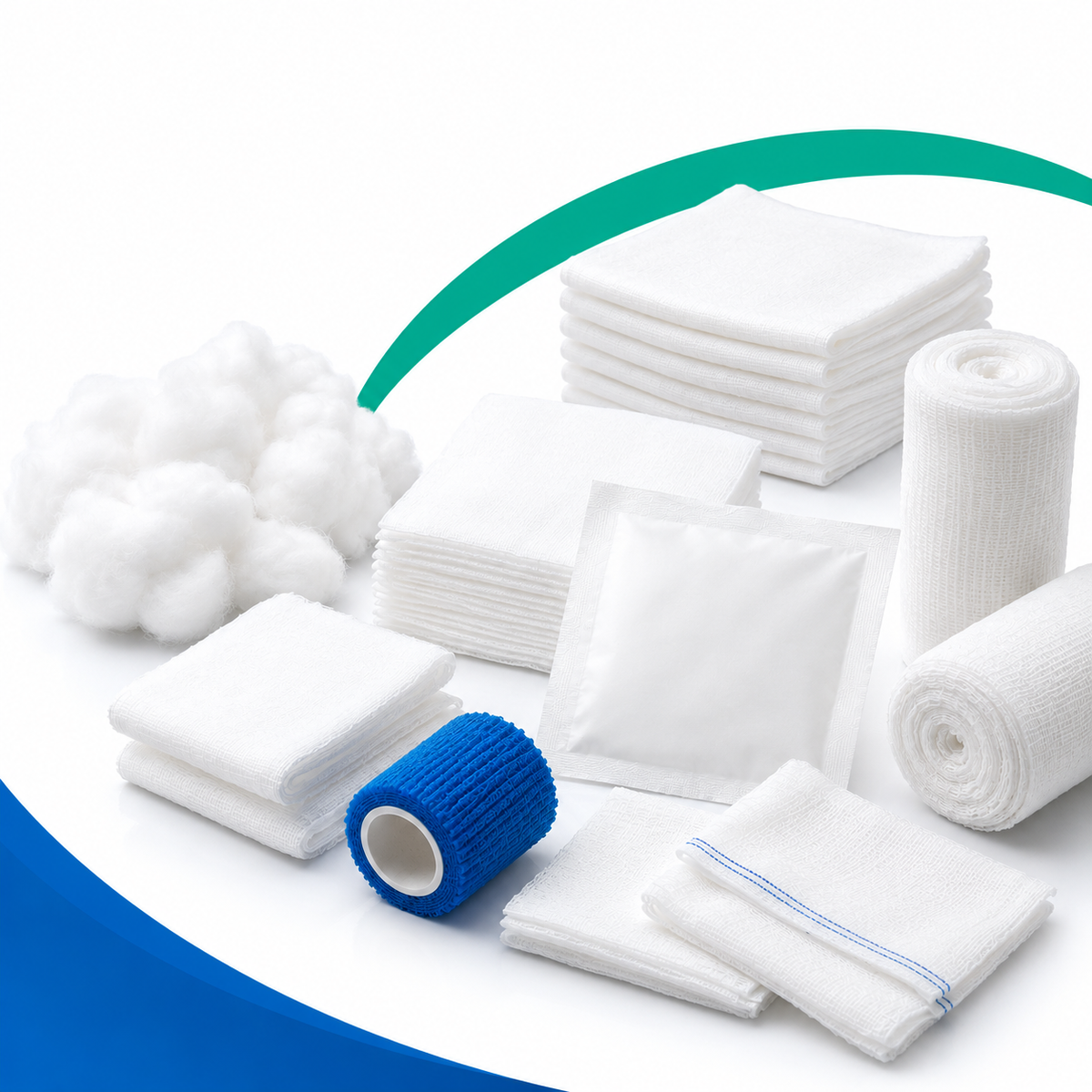 Garze e cotone medicale ALMAMED