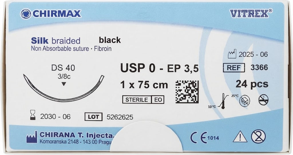 Suture chirurgiche non assorbibili Silk REF/3366 -VITREX - ALMAMED