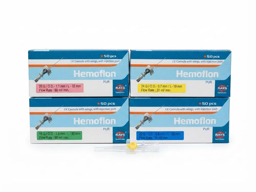 Ago cannula sterile con alette - RAYS - ALMAMED