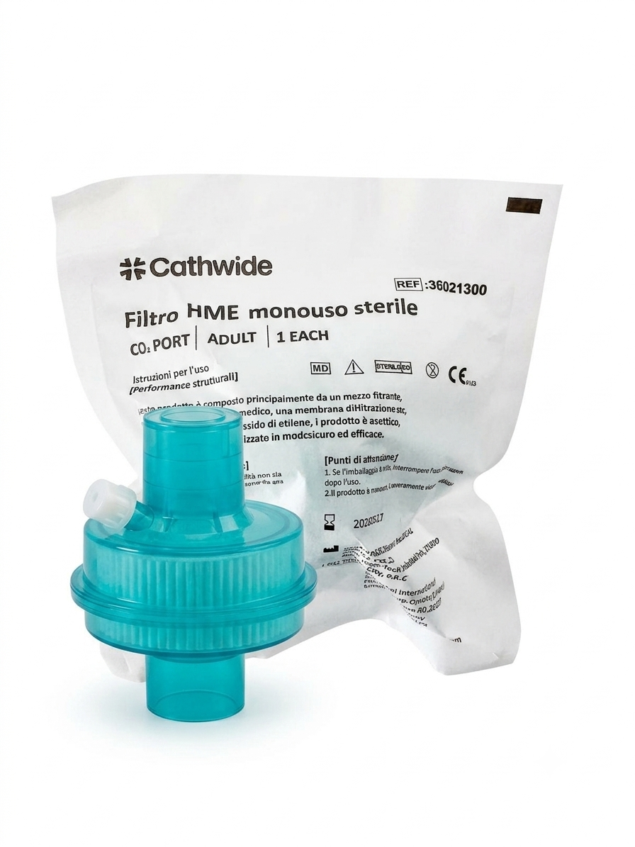 Filtro HME monouso sterile - CATHWIDE - ALMAMED