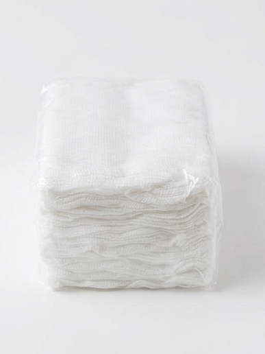Pezza laparotomica in cotone con RX 4 strati sterile con LOP (cm40x40) - RAYS - ALMAMED