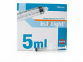 Siringhe ipodermiche 3 parti cono luer lock senza ago 5ml - RAYS - ALMAMED