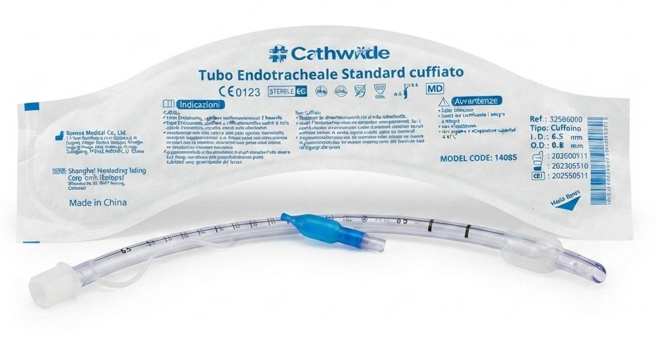 Tubo endotracheale standard cuffiato - CATHWIDE - ALMAMED
