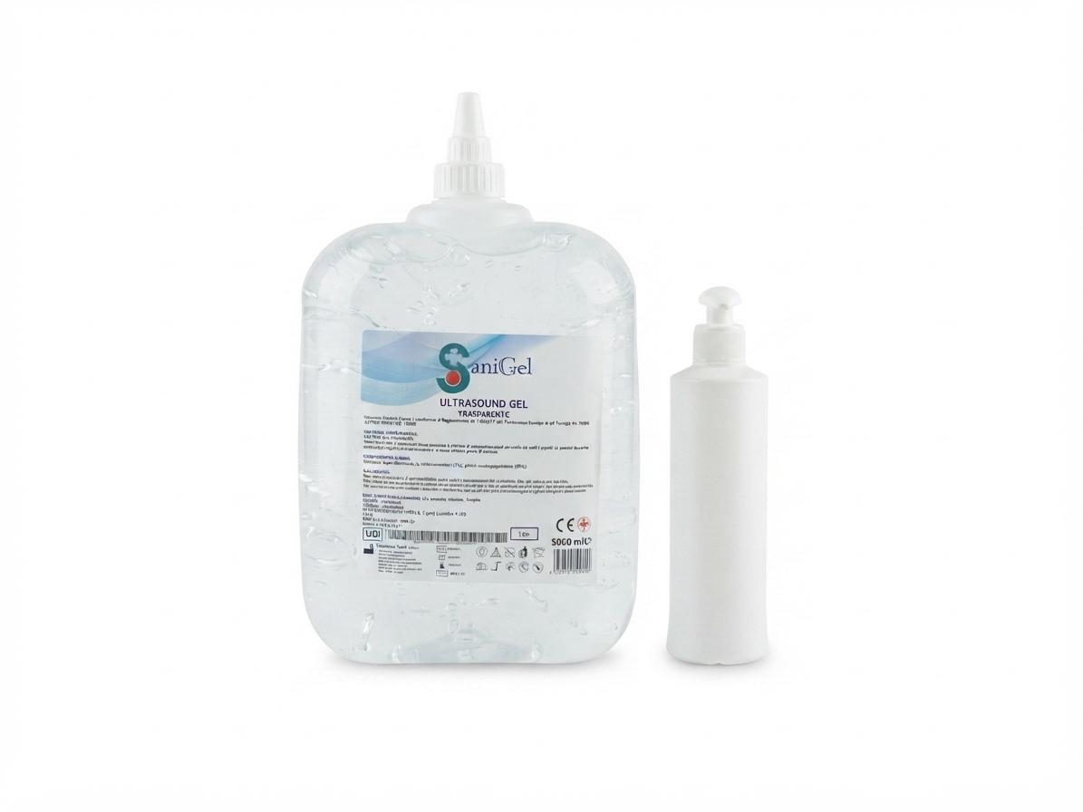 Gel per ultrasuoni trasparente 5000ml - SANIFARMA - ALMAMED